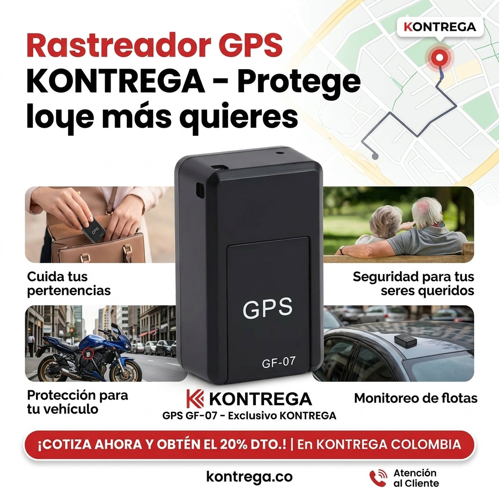 🔥 MINI GPS RASTREADOR | PEQUEÑO, DISCRETO Y PRÁCTICO👌
