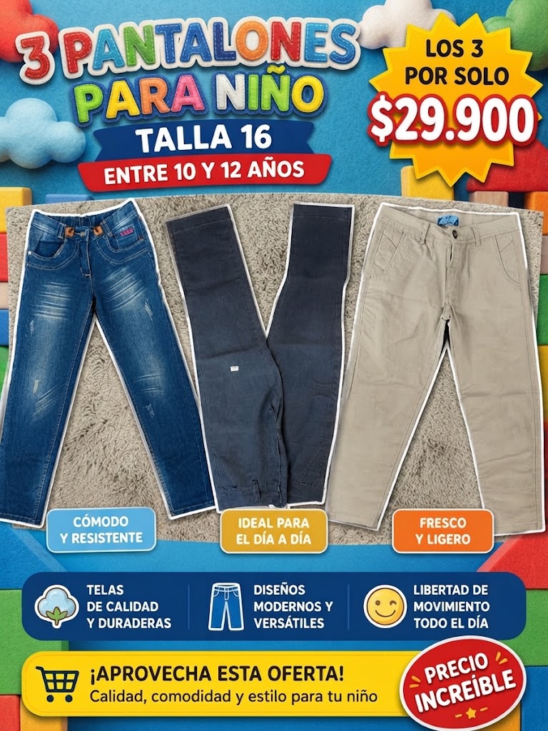 💖 ¡RENUEVA EL CLÓSET! 👗👕 ROPA DE DAMA Y NIÑO CON DESCUENTOS