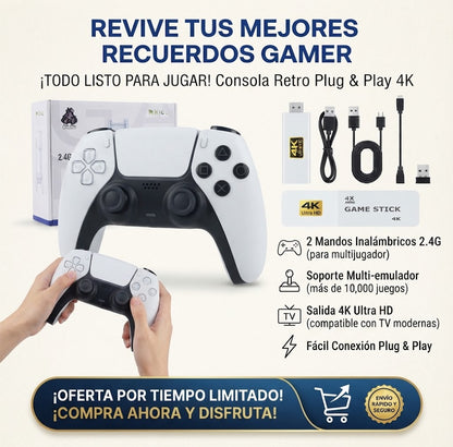 🎮 JOYSTICK INALÁMBRICO M15 2.4G – ¡JUEGA SIN CABLES Y DISFRUTA AL MÁXIMO! 🔥