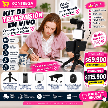 KIT DE GRABACIÓN VIRAL