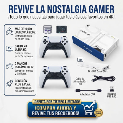 🎮 JOYSTICK INALÁMBRICO M15 2.4G – ¡JUEGA SIN CABLES Y DISFRUTA AL MÁXIMO! 🔥