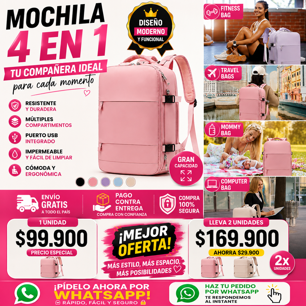 BOLSO MALETA AMAZON VIRAL