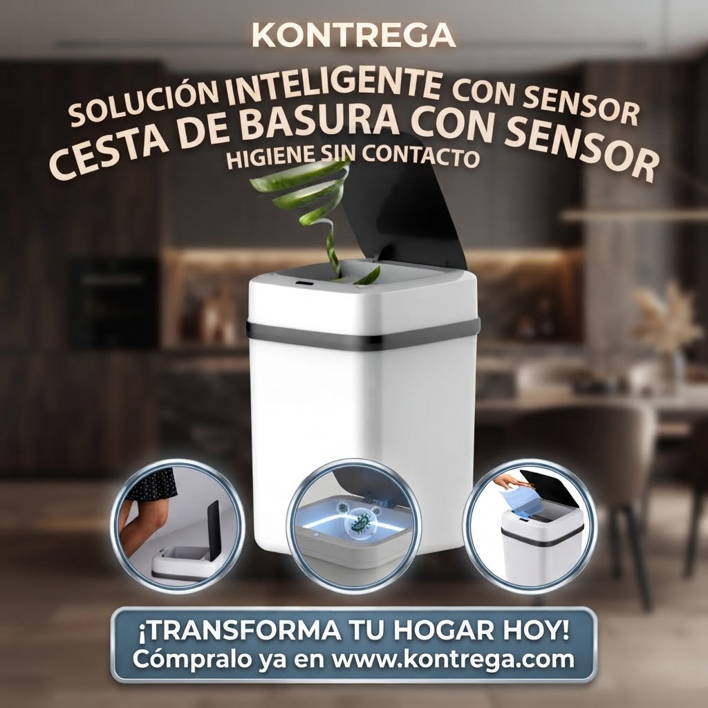 Consigue tu cesta con sensor hoy y aprovecha el envío gratis.