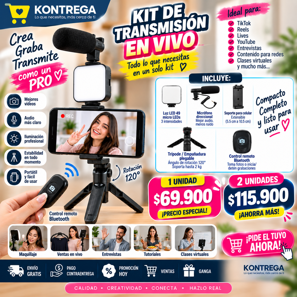 KIT DE GRABACIÓN VIRAL