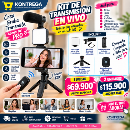 KIT DE GRABACIÓN VIRAL